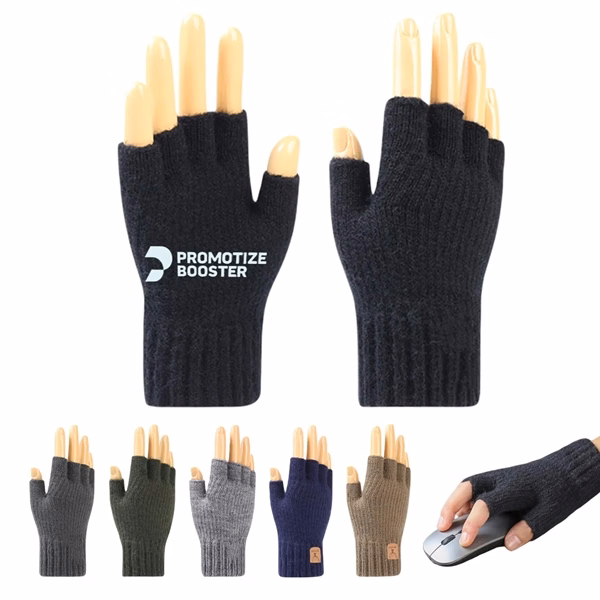 Half Finger Autumn Winter Gloves
