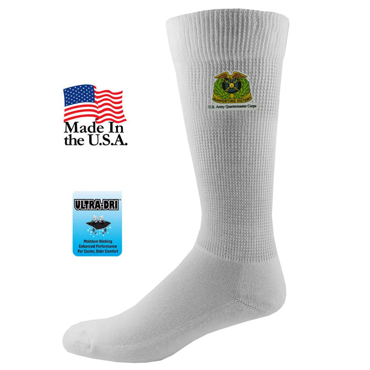 Non Binding Ultra-Dri Crew Socks 1