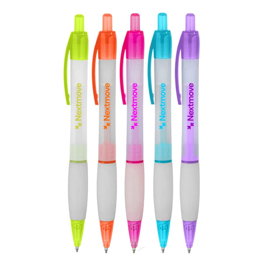 Union Printed - Baldwin Frosted Click Pen 1