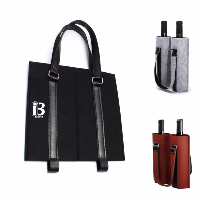 Felt Wine Gift Bag