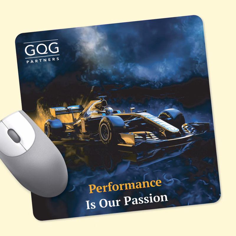 Vynex Heavy Duty 8" Square x1/8" Hard Surface Mouse Pad