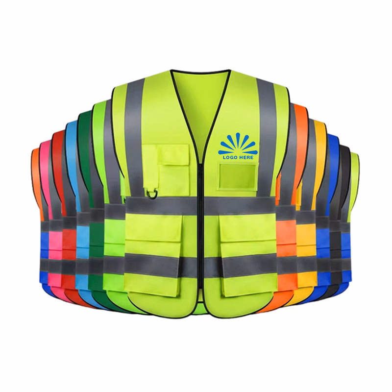 Reflective Warp Knitted Safety Vest