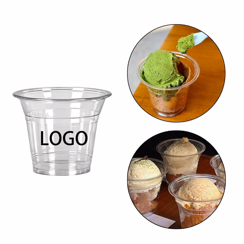 Single Use Plastic Dessert Serving Cup