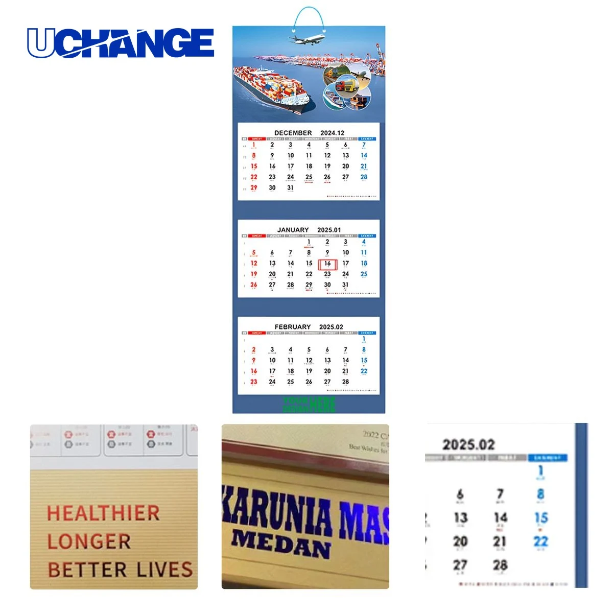 Custom 2025 Wall Calendar 1