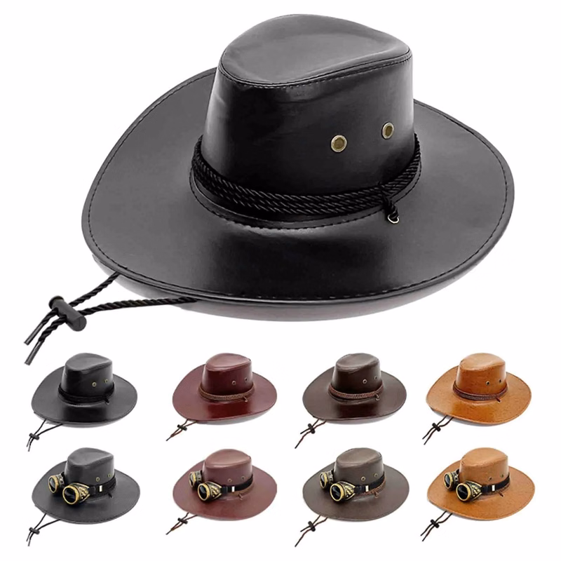 Leather Western Cowboy Hats