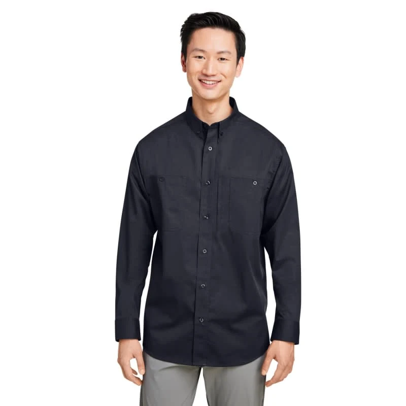 Harriton Men's Advantage IL Long-Sleeve Workshirt 1