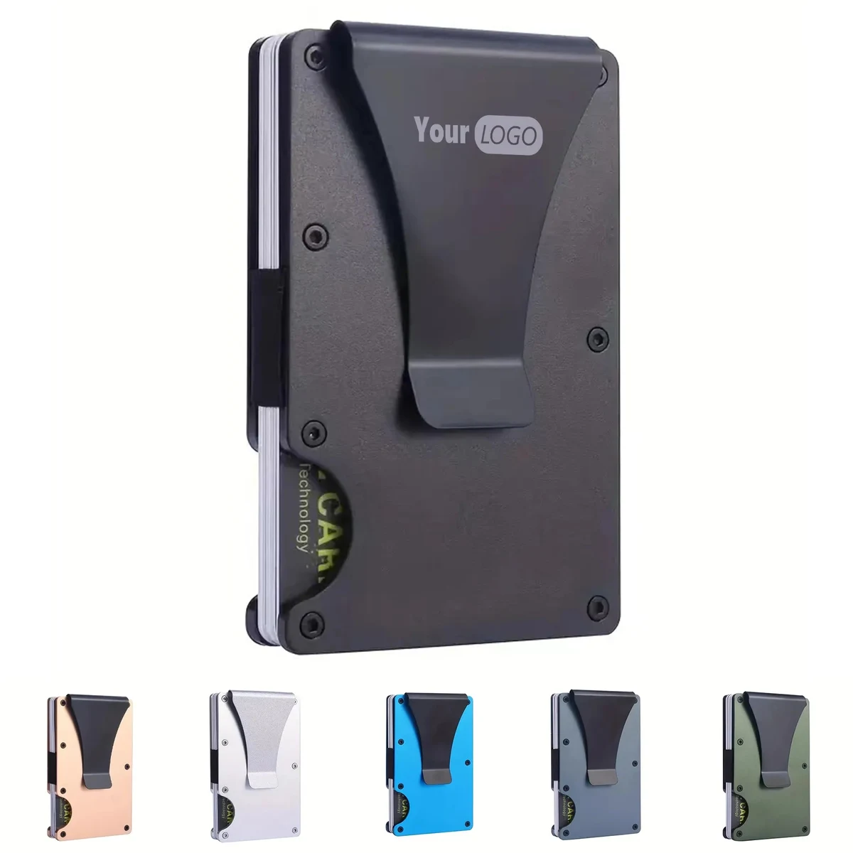 Aluminum Metal Credit Card Holder 1