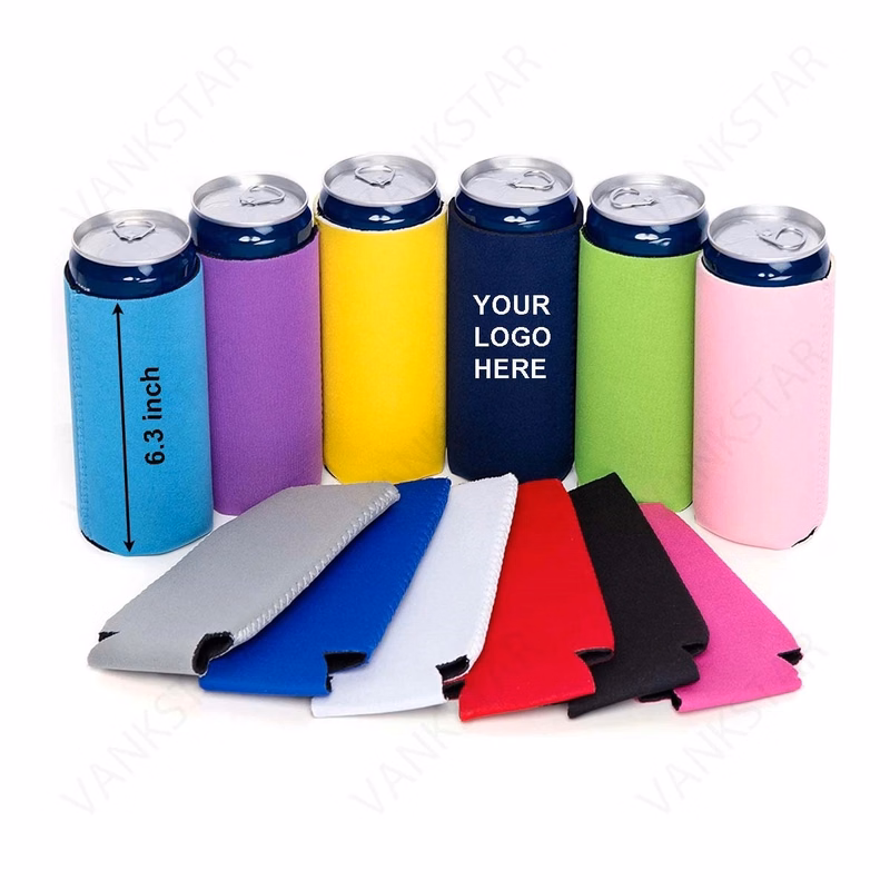 Custom Slim Can Cooler Sleeves