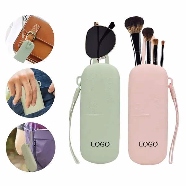 Silicone Magnetic Glasses Holder with Storage Bag
