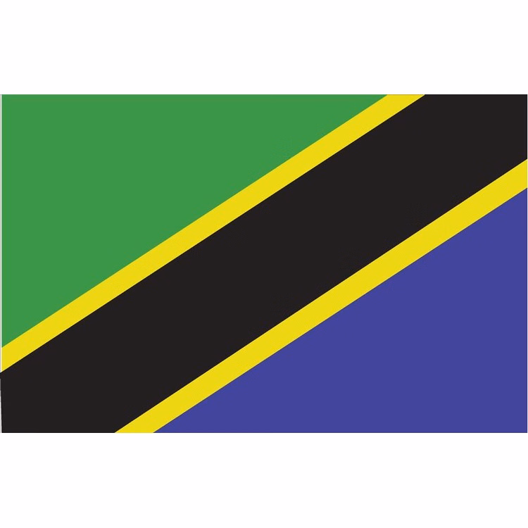 Tanzania Flag - 2' x 3' - Nylon