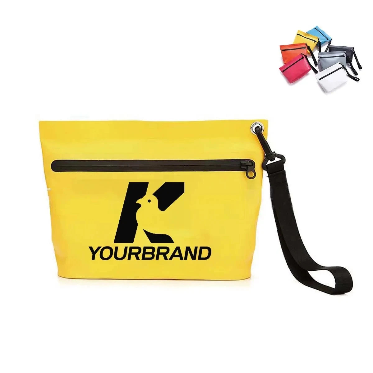 Multifunction Portable Waterproof Zipper Pouch Makeup Bag 1