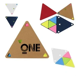 Eco-friendly Triangular Neon Sticky Notes 1