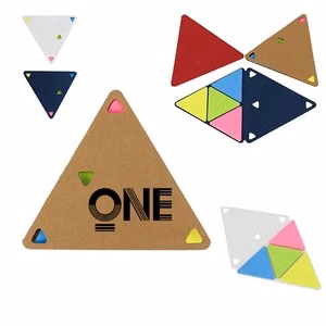 Eco-friendly Triangular Neon Sticky Notes