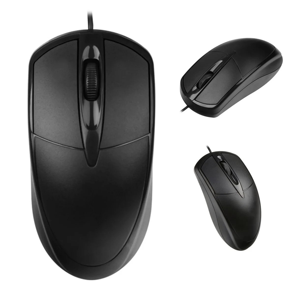 3-key Wired USB Office Mouse 1