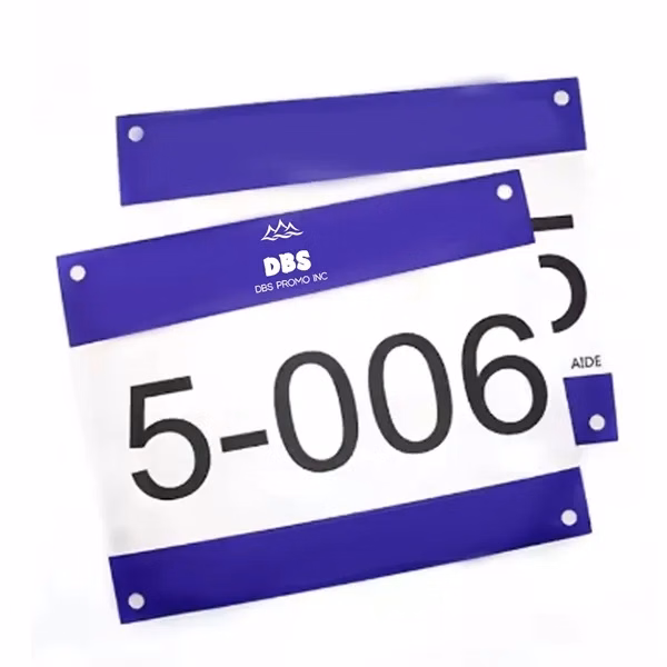 Paper Running Race Day Bibs