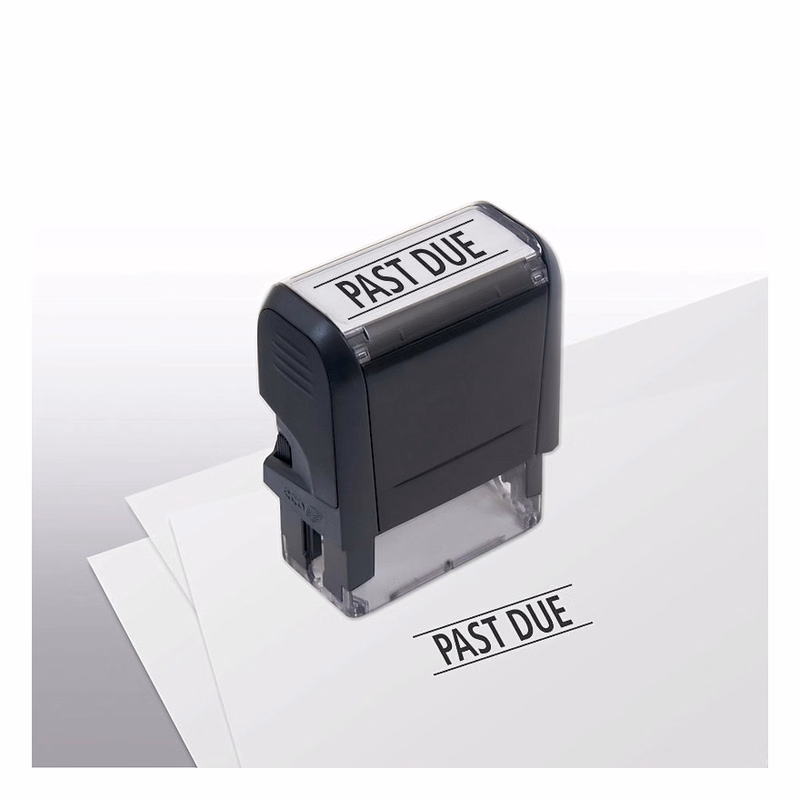 Stamps - Self-Inking, Past Due Stock