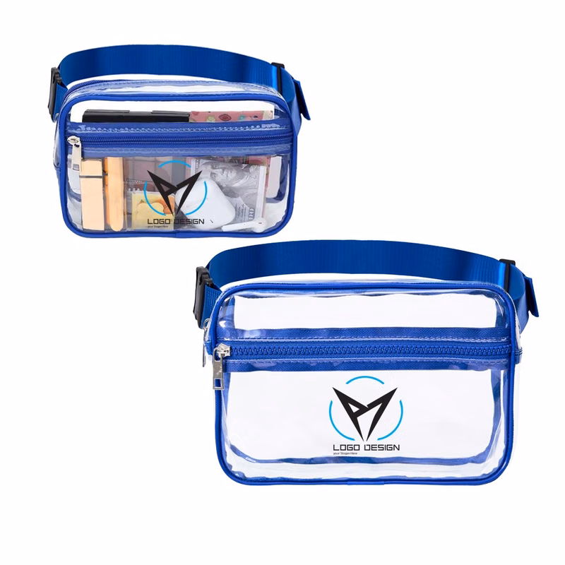 Stadium Approved Two Zipper Pocket Fanny Pack