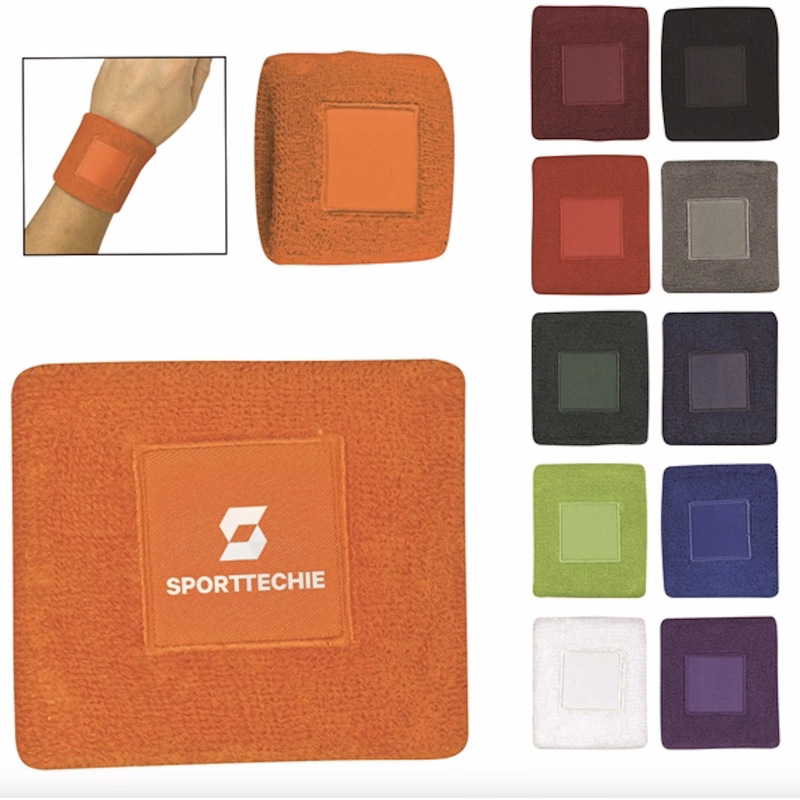 Cotton Wristband with Patch