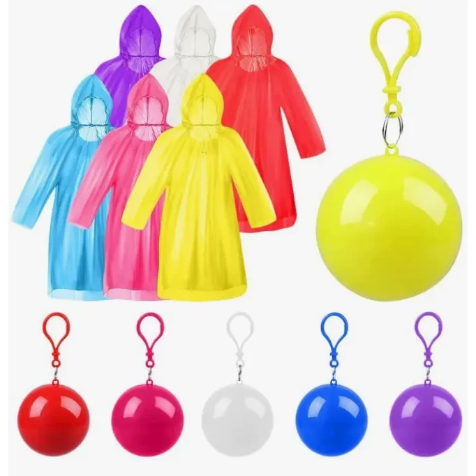 BALL KEYCHAIN WITH RAINCOAT 1