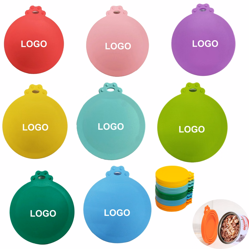 Silicone Pet Can Lid Food Sealing Reusable Cans Topper