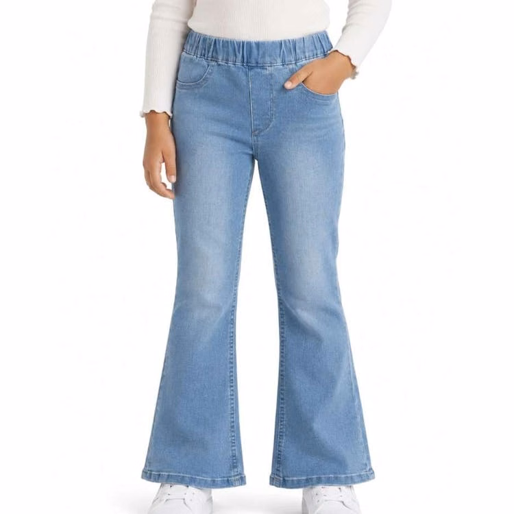Girls Skinny Jeans - Size 7-14 Light Stone