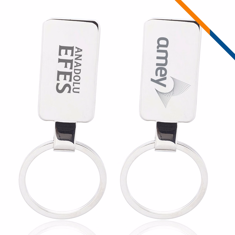 Pete Reflection Metal Keychains
