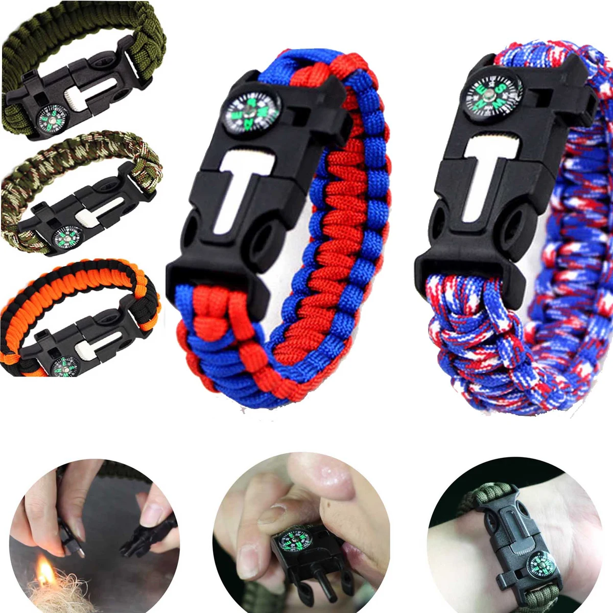 Outdoor Survival Bracelet 1