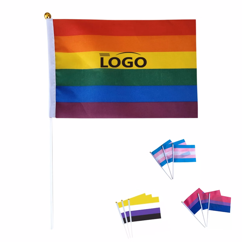 Custom Durable Rainbow Gay Flags MOQ 50pcs