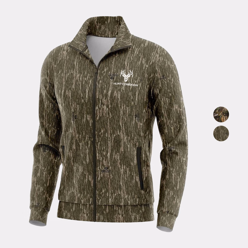 Mossy Oak® Men's 8.2 oz. Track Jacket with Pocket