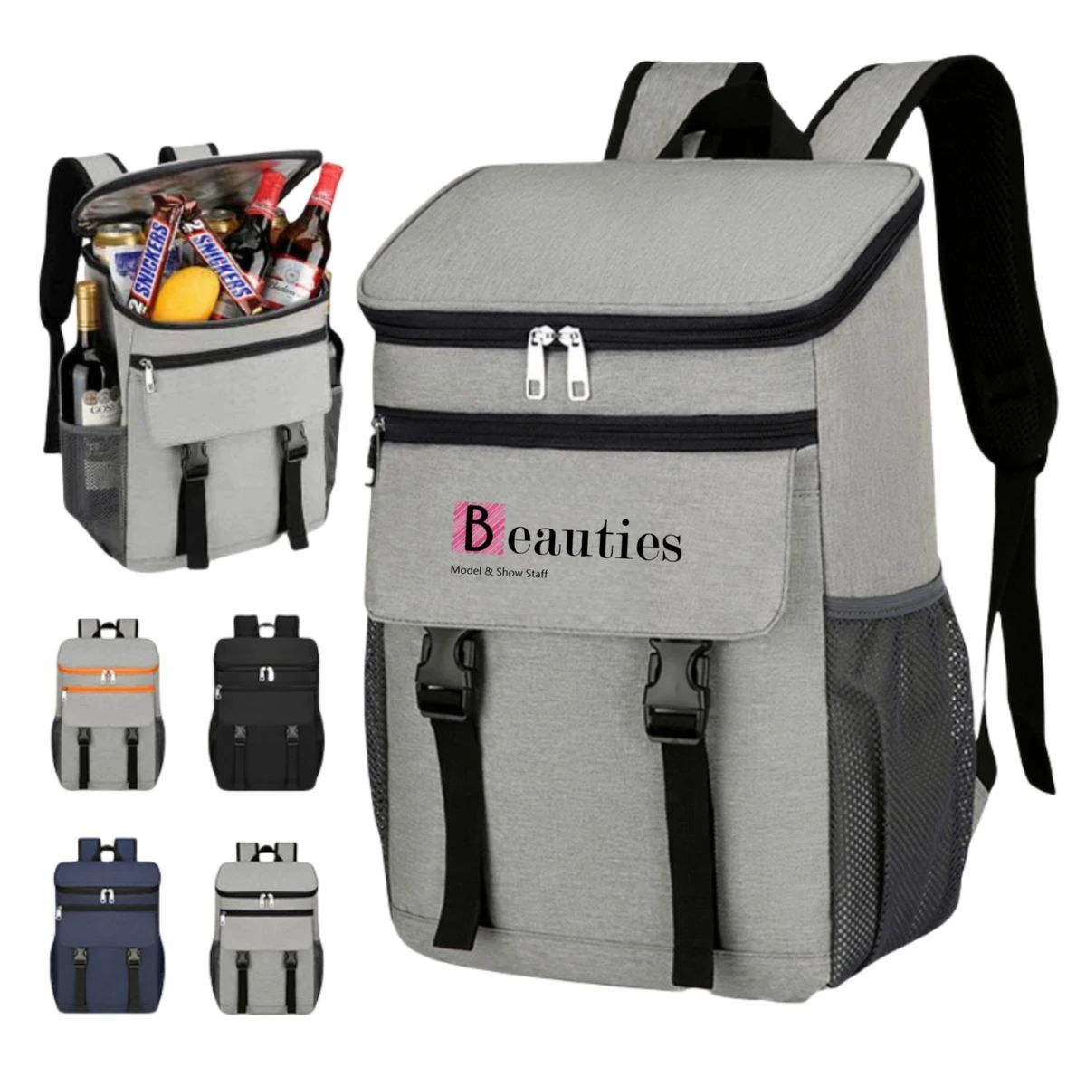30 Cans Insulated Backpack Cooler 1