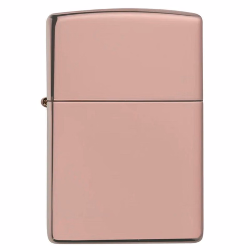 Genuine Zippo windproof lighter - High Polish Rose Gold