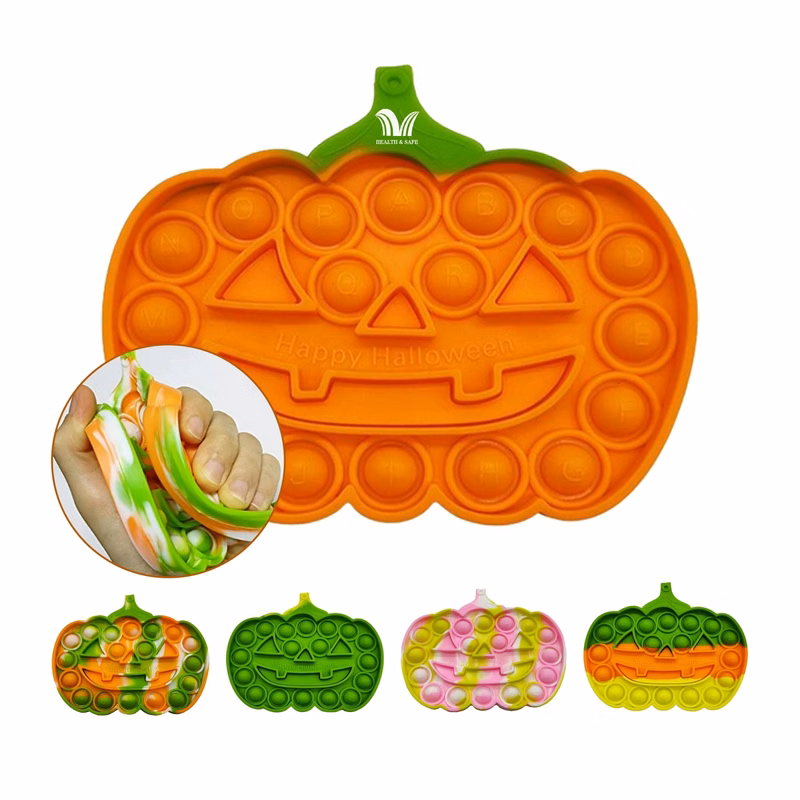Halloween Pumpkin Pop Fidget Toys