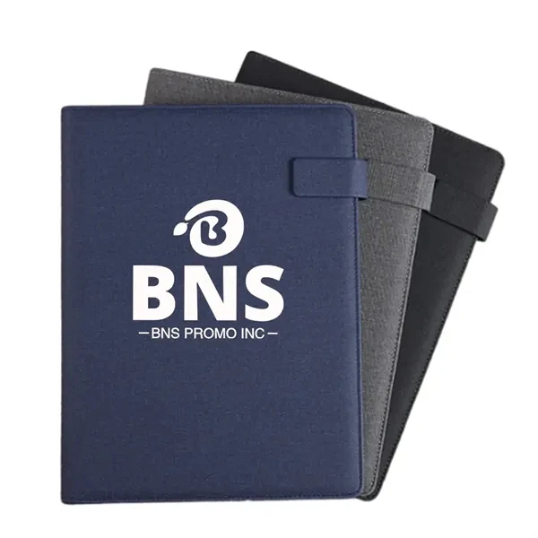 Magnetic Folio Closure Padfolio Reusable Notebook Folders 1