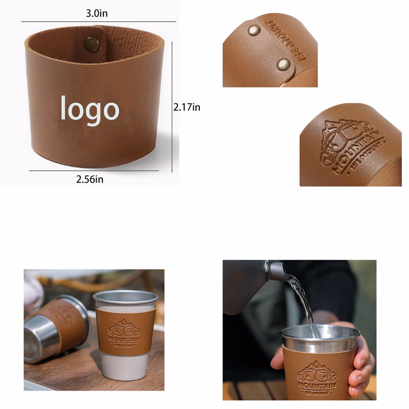 Heat Resistant Leather Cup Holder