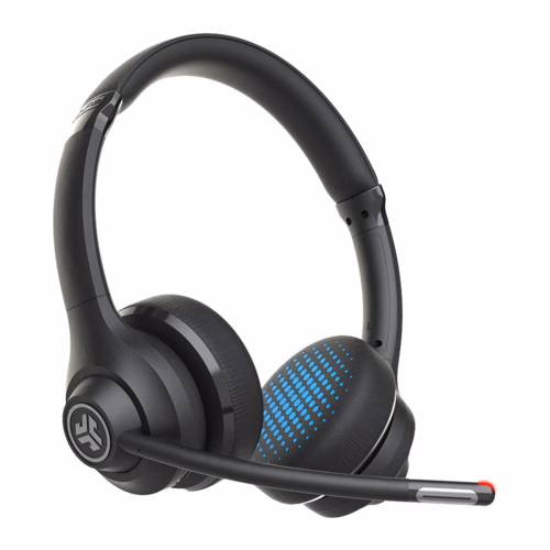 JLab GO Work Wireless On-Ear Headset - Black