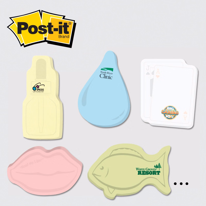 Post-it® Custom Printed Notes Shapes — X-Large - 