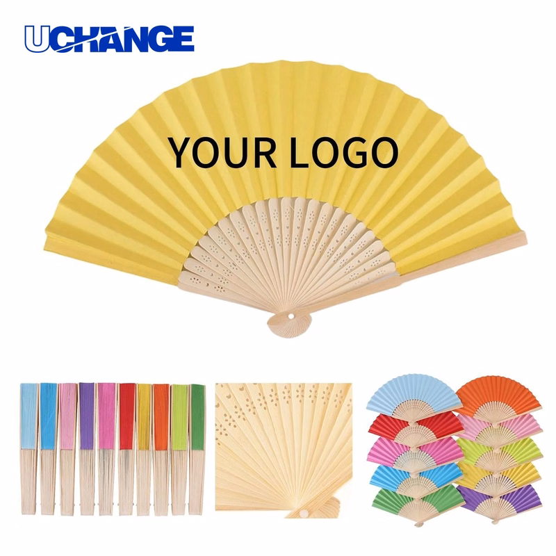 Paper Folding Hand Fan for Cooling