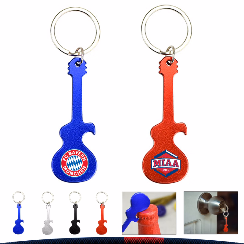Mini Guitar Key Chain / Bottle Opener