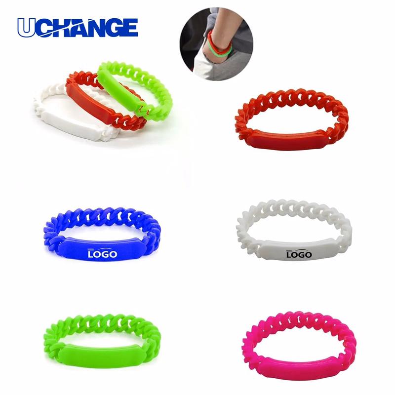 Silicone Chain Link Bracelet