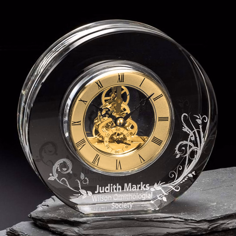 New York Clock - Gold