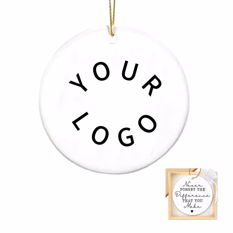 Customizable Acrylic Christmas Ornament for DIY Projects