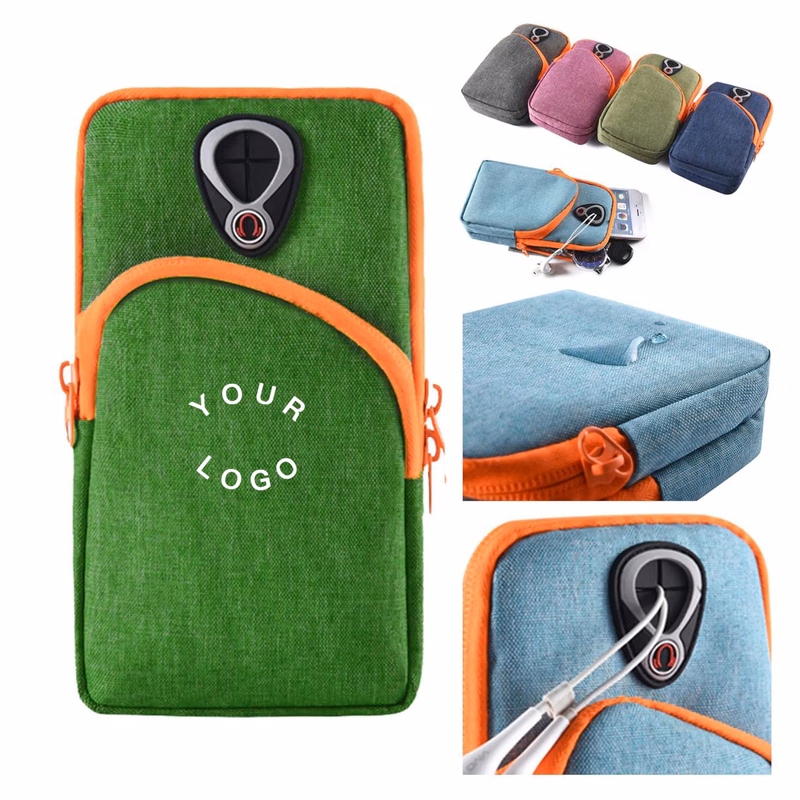 Polyester Secure Strap Workout Arm Bag