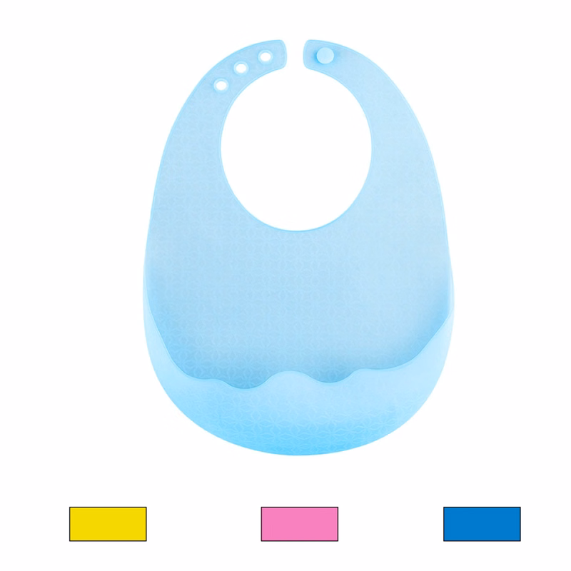 Baby Complementary Food Dust-Proof And Water-Proof Silicone Bib