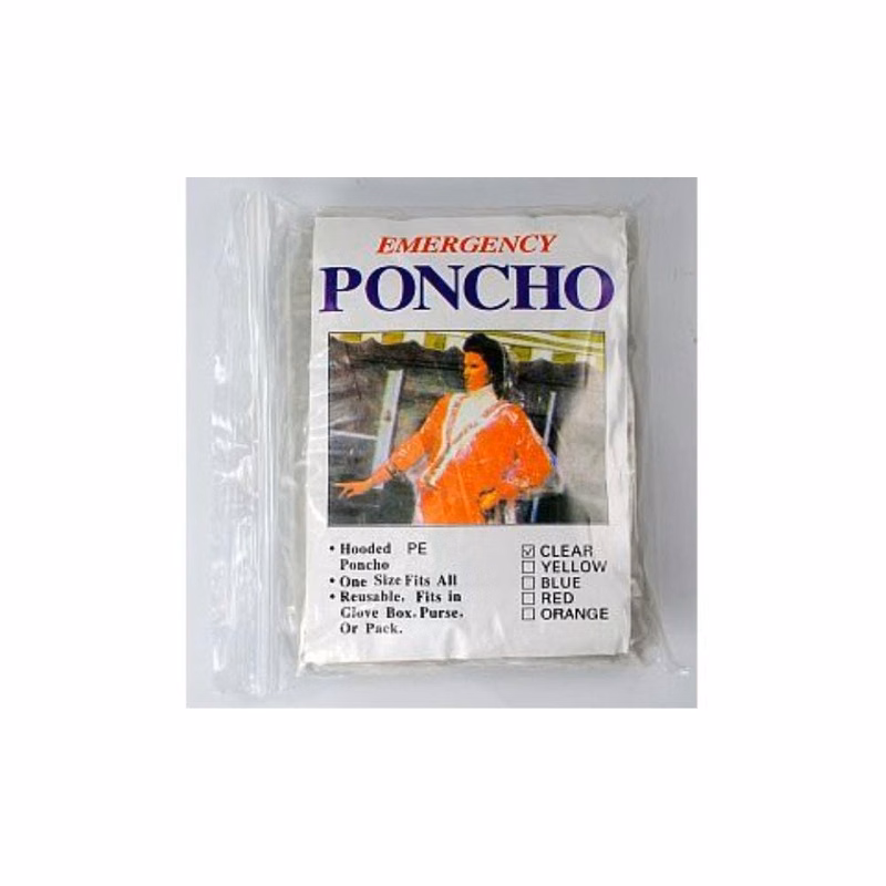 Clear Emergency Ponchos