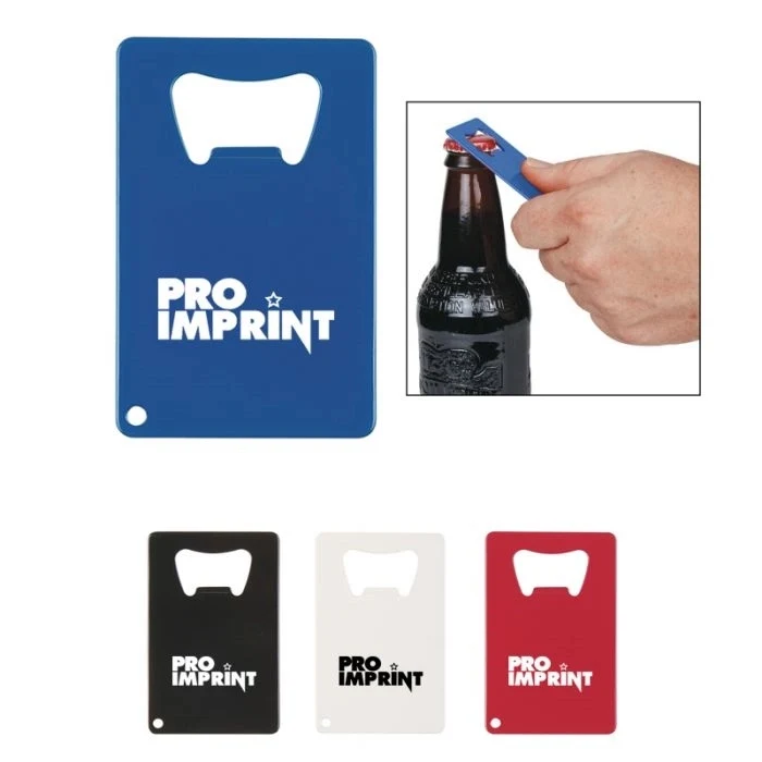 Metal Credit Card Size Bottle Openers 1