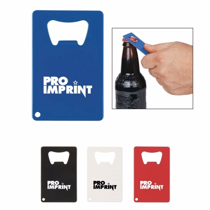 Metal Credit Card Size Bottle Openers