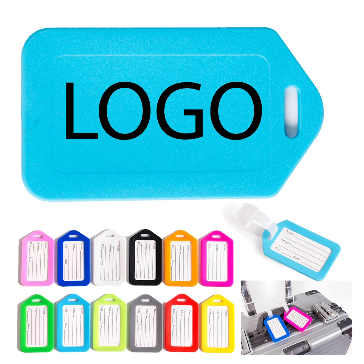 Personalized PP Luggage Tags 1