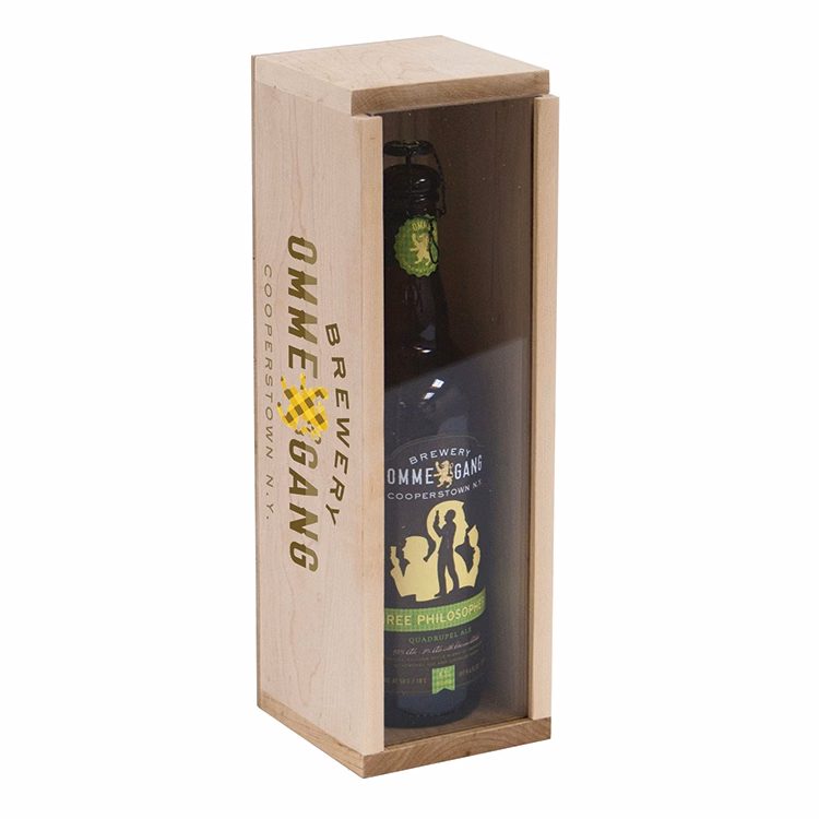 Plywood Gift Box with Acrylic Slide Cover