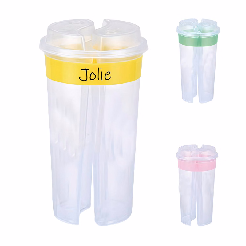 Double-Leaf Plastic Drink Cup