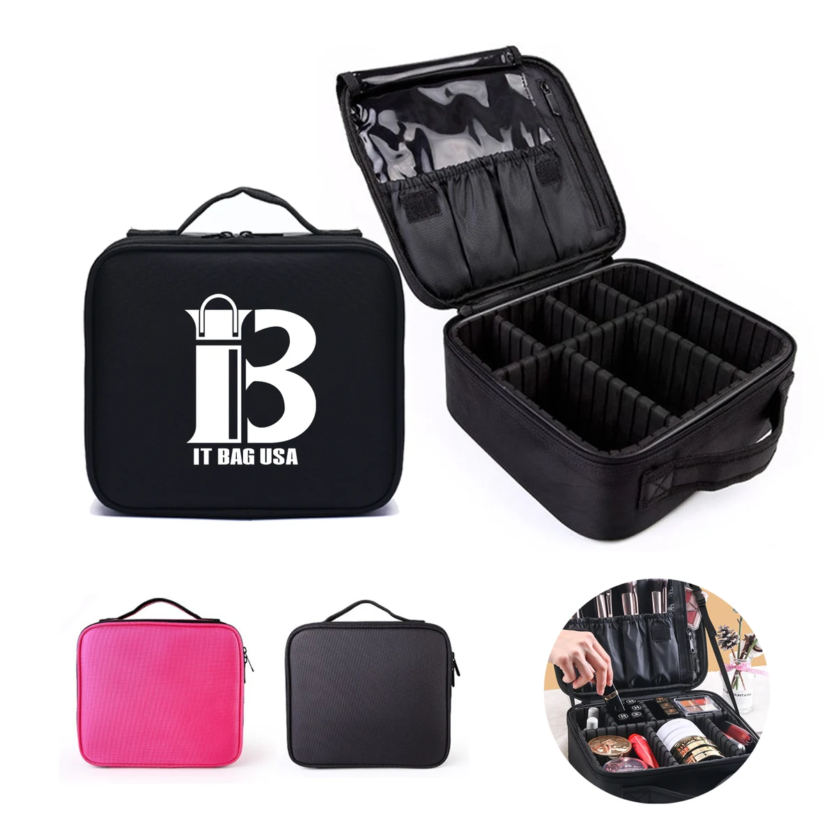 Cosmetic Case Organizer Portable 1